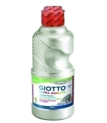 TEMPERA GIOTTO LIQ.METAL 250 ml PLATA