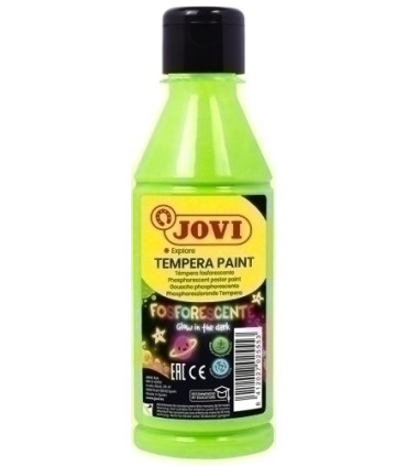 TEMPERA JOVI LIQ.FOSFOR.250 ml VERDE MED