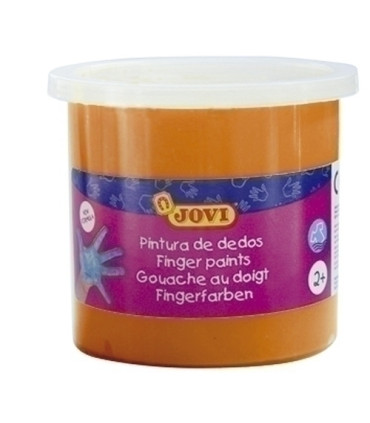 PINTURA DEDOS JOVI 125 ml NARANJA