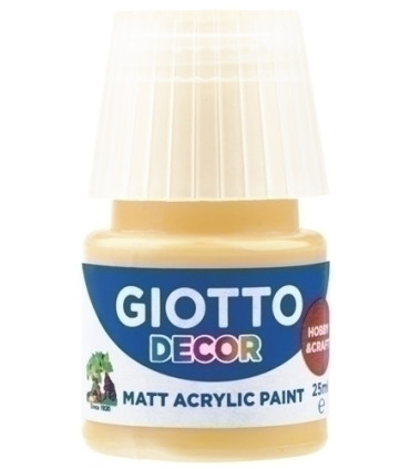 PINTURA ACRIL.GIOTTO 25 ml AMARILLO ORO