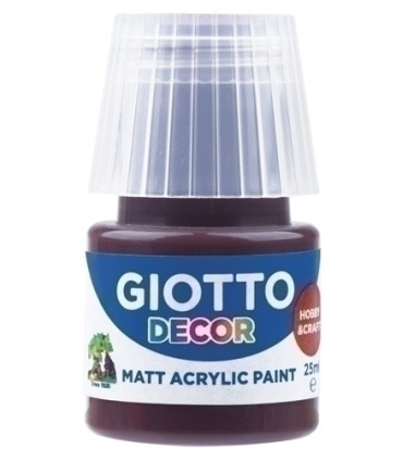 PINTURA ACRIL.GIOTTO 25 ml SEPIA