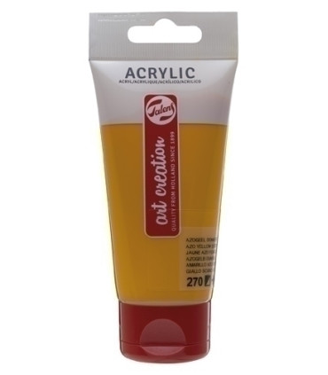 PINTURA ACRIL.TALENS 75 ml AMARILLO OSC.