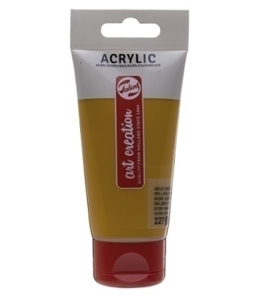 PINTURA ACRIL.TALENS 75 ml OCRE AMARILLO