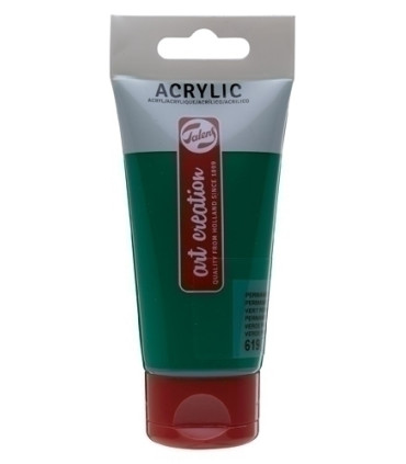 PINTURA ACRIL.TALENS 75 ml VERDE OSC.