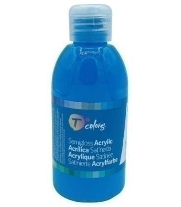 PINTURA ACRIL.TCOLORS 250 ml CYAN