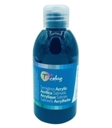 PINTURA ACRIL.TCOLORS 250 ml NEGRO