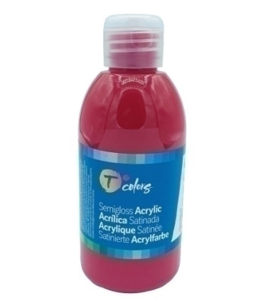PINTURA ACRIL.TCOLORS 250 ml ROJO