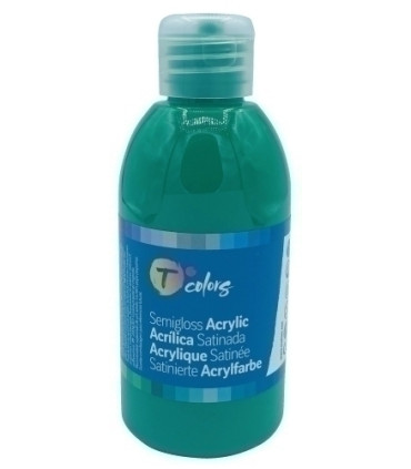 PINTURA ACRIL.TCOLORS 250 ml VERDE