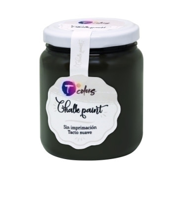 PINTURA CHALK TCOLORS 175 CASI NEGRO