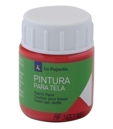 PINTURA TELA PAJARITA 25 ml ESCARL. T-06