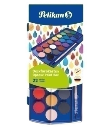 ACUARELAS PELIKAN ESTUCHE 22 + pincel