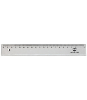 REGLA CRISTAL KUM ZURDOS 20 CENTIMETROS