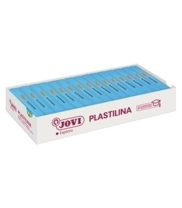 PLASTILINA JOVI 71 PAST. AZUL CLA. C/15