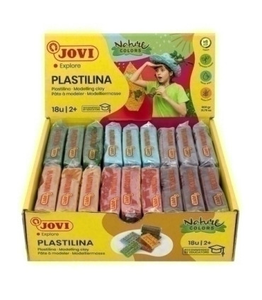 PLASTILINA JOVI 70 PAST. NATURE C/18