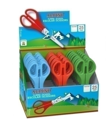 TIJERAS ESC. CLIPPER EXPOSITOR de 25