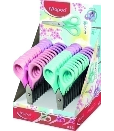 TIJERAS MAPED SENSOFT PASTEL 3D 13 E.24