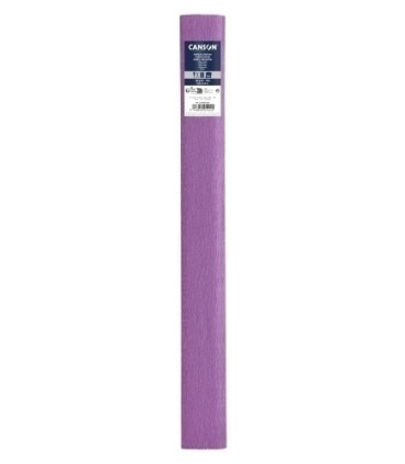 PAPEL CREPE CANSON 40g 0,5x2,5 LILA