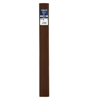 PAPEL CREPE CANSON 40g 0,5x2,5 MARRON