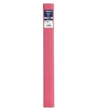 PAPEL CREPE CANSON 40g 0,5x2,5 ROSA CLAR