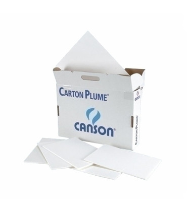 CARTON PLUMA CANSON BLANCO  3 mm 70x100