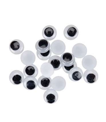 OJOS MOVILES SMART OVAL. 12 mm. PACK 35