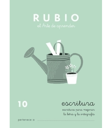 CUADERNO RUBIO A5 ESCRITURA 10