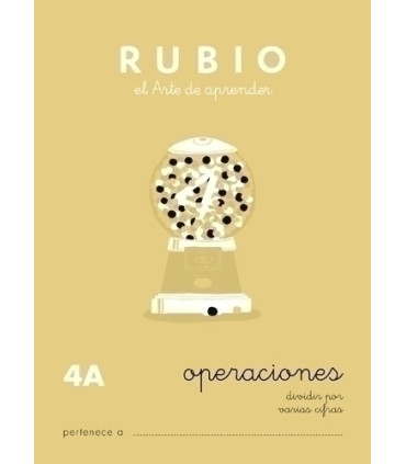 CUADERNO RUBIO A5 OPERAC.y PROBLEMAS  4A