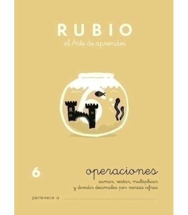 CUADERNO RUBIO A5 OPERAC.y PROBLEMAS  6