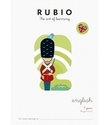 CUADERNO RUBIO A4 in ENGLISH BEGINNERS 7