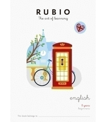 CUADERNO RUBIO A4 in ENGLISH BEGINNERS 8