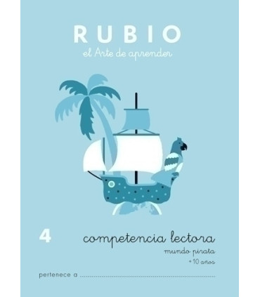 CUADERNO RUBIO A5 COMPETENCIA LECTORA 4