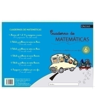 CUADERNO REBOST (CAS) MATEMATICAS 6