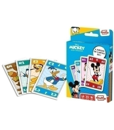 JUEGO CARTAMUNDI SHUFFLE MICKEY&FRIENDS