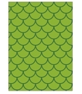 BOLSA DISFRAZ 56x70 IMPRESA ONDAS VERDE