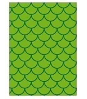 BOLSA DISFRAZ 65x90 IMPR.ONDAS VERDE