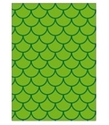BOLSA DISFRAZ 65x90 IMPR.ONDAS VERDE