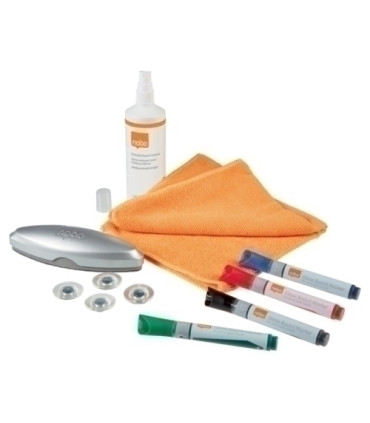 KIT PIZARRA BLANCA NOBO CRISTAL