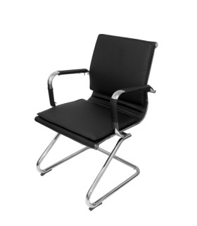 SILLA PIQUERAS YESTE SIMILPIEL NEGRO