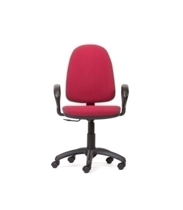 SILLA ROCADA RD-930/2 GRANATE CON BRAZOS