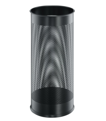 PARAGUERO DURABLE ACERO C/REJILLA NEGRO