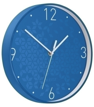 RELOJ PARED LEITZ ANALOGICO 29 CM AZUL