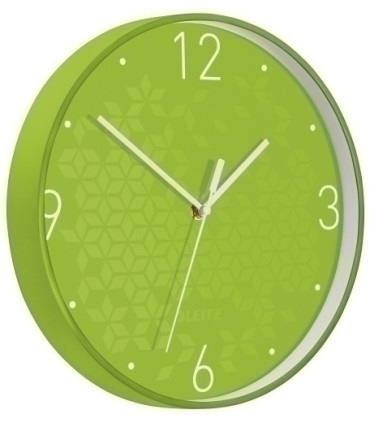 RELOJ PARED LEITZ ANALOGICO 29 CM VERDE