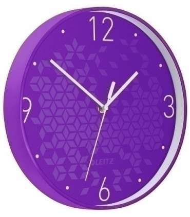 RELOJ PARED LEITZ ANALOGICO 29 CM VIOLET