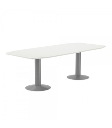 MESA ROCADA MEETING 220x100 AL/BLANCO