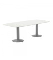 MESA ROCADA MEETING 220x100 AL/BLANCO