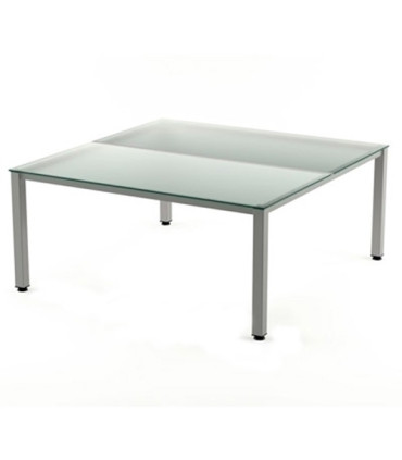 MESA ROCADA EXECUTIVE 160x163 AL/CRISTAL