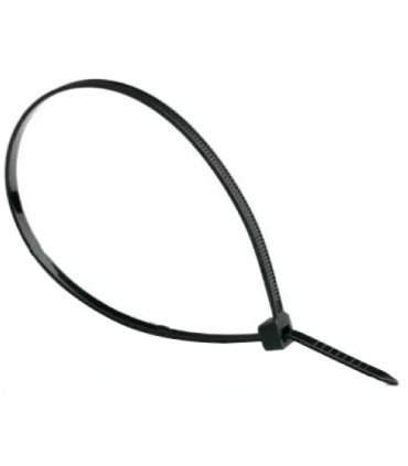BRIDAS NYLON 200x4,8MM NECRO C/100