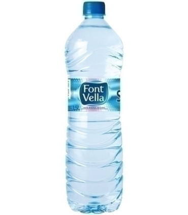 AGUA MINERAL NATURAL FONT VELLA 1.5L