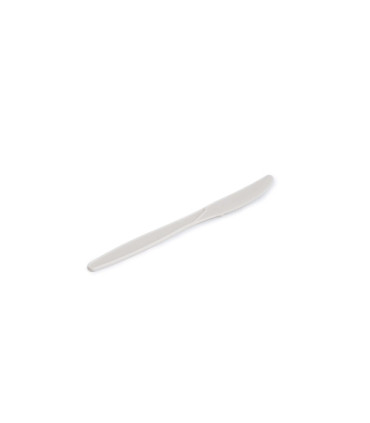 CUCHILLO MAIZ BIODEGRAD. BLANCO P/50