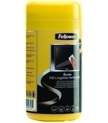 TOALLITAS FELLOWES LIMPIADORAS P/100